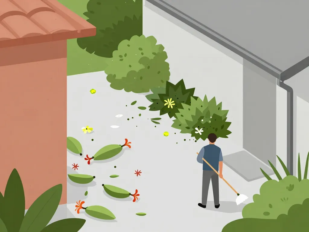 Bignone inconvénients nettoyage fleurs patio jardin