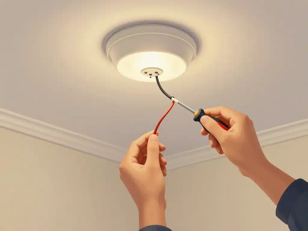 branchement luminaire 3 fils branchement étape par étape