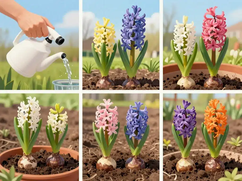 planter bulbes jacinthe lidl floraison réussie