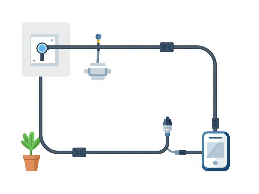 schema concept cable rigide ou souple usage installation