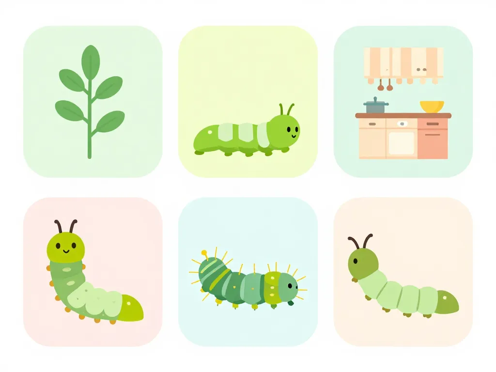 chenille dans la maison vert processionnaire mite textile