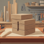 illustration de colle polyuréthane bois pour assemblages solides