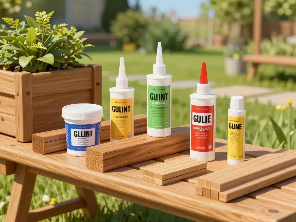 divers types colle pour bois exterieur et usages