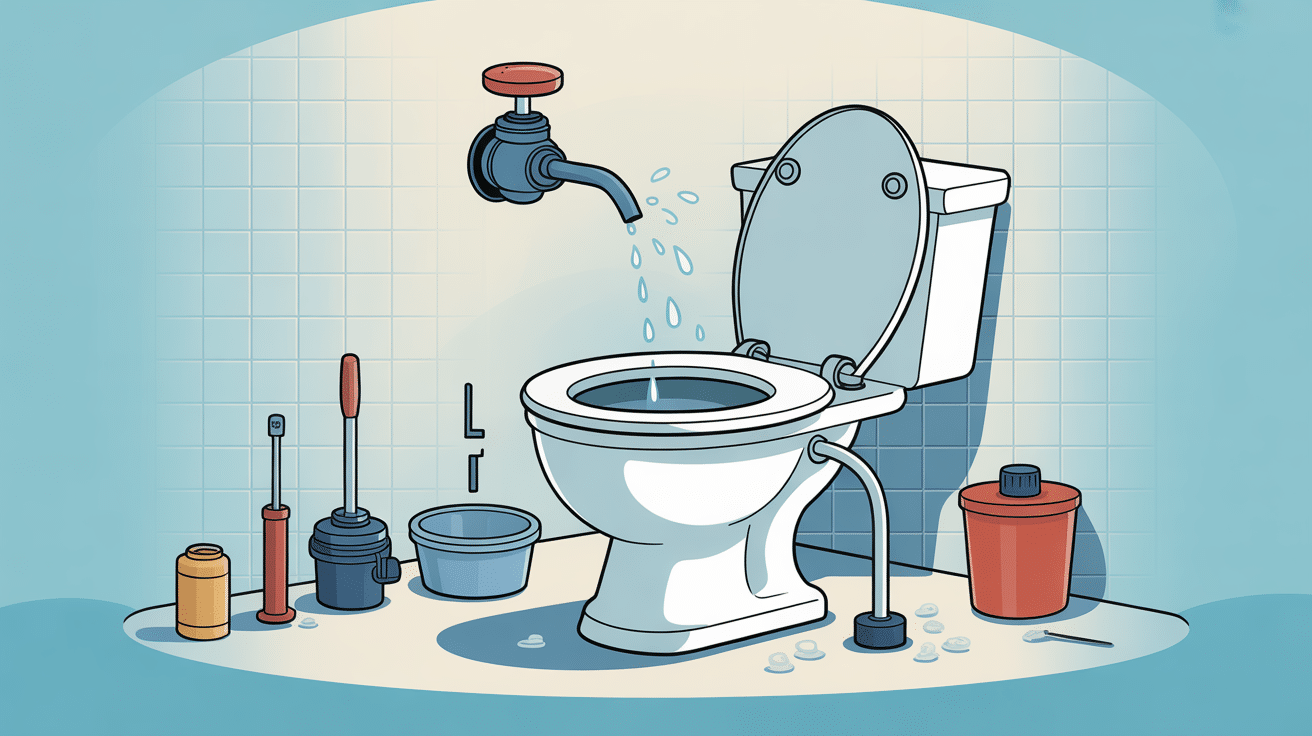 illustration démonter chasse d'eau bouton poussoir mécanisme