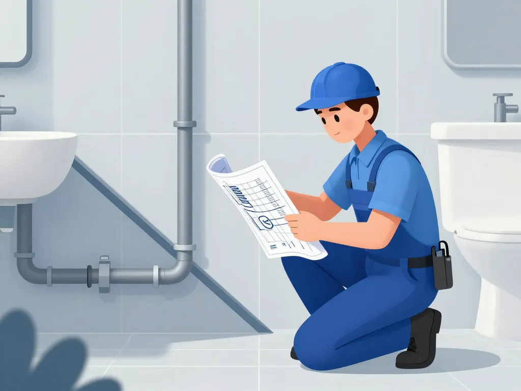 Normes plomberie installation diamètre évacuation wc