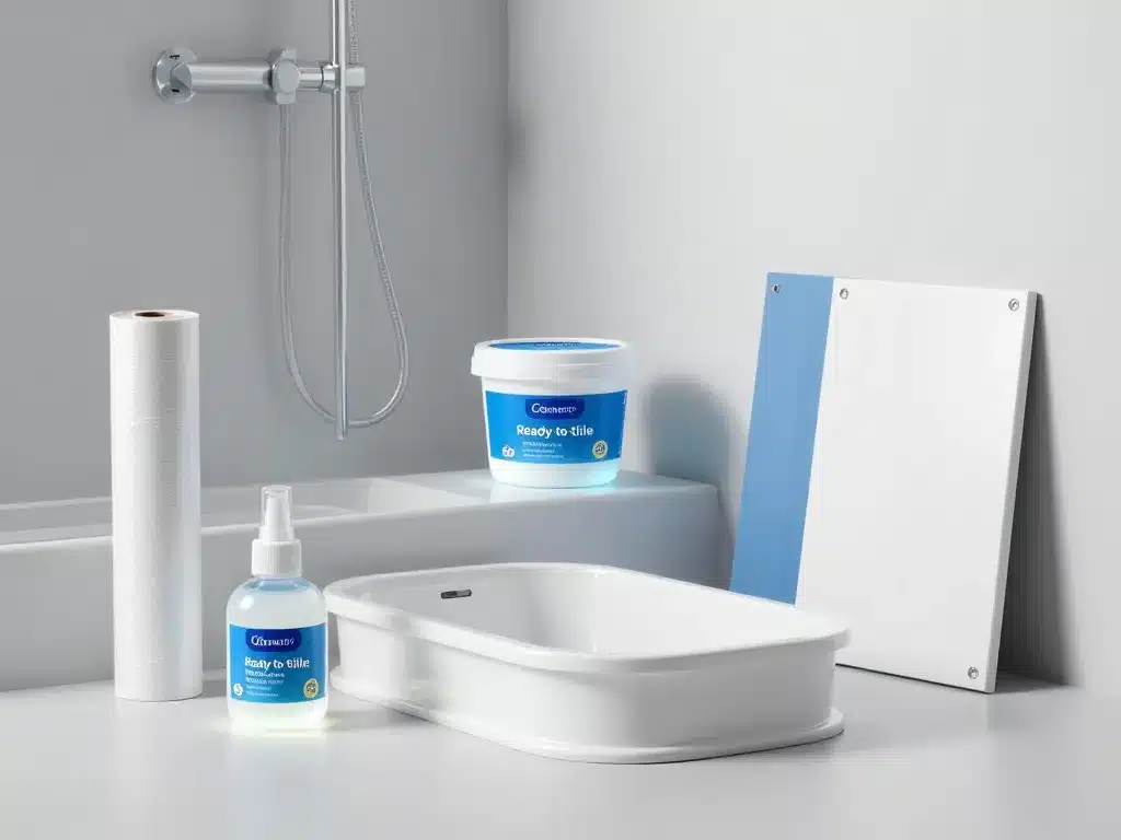 Systèmes douche italienne étanchéité, solutions visuelles