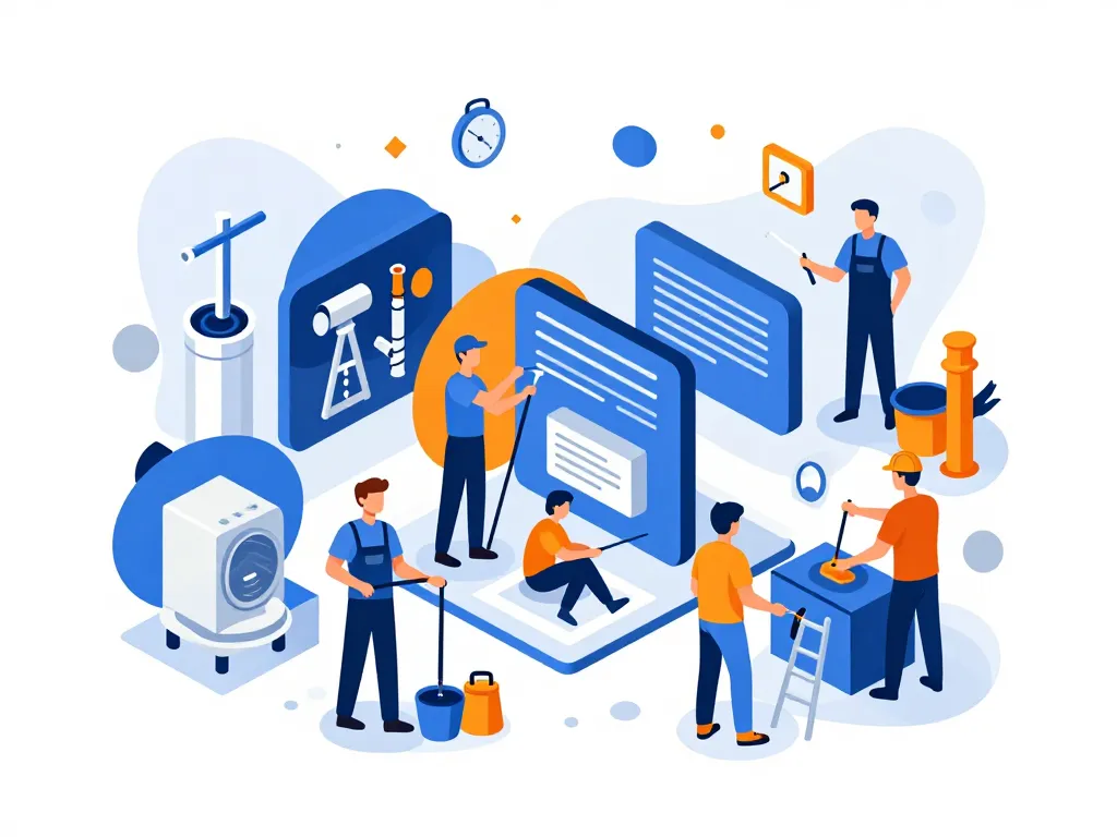 Collage visuel ETS Buisson prestations et outils métiers