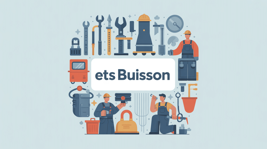Illustration ETS Buisson services techniques et artisanaux