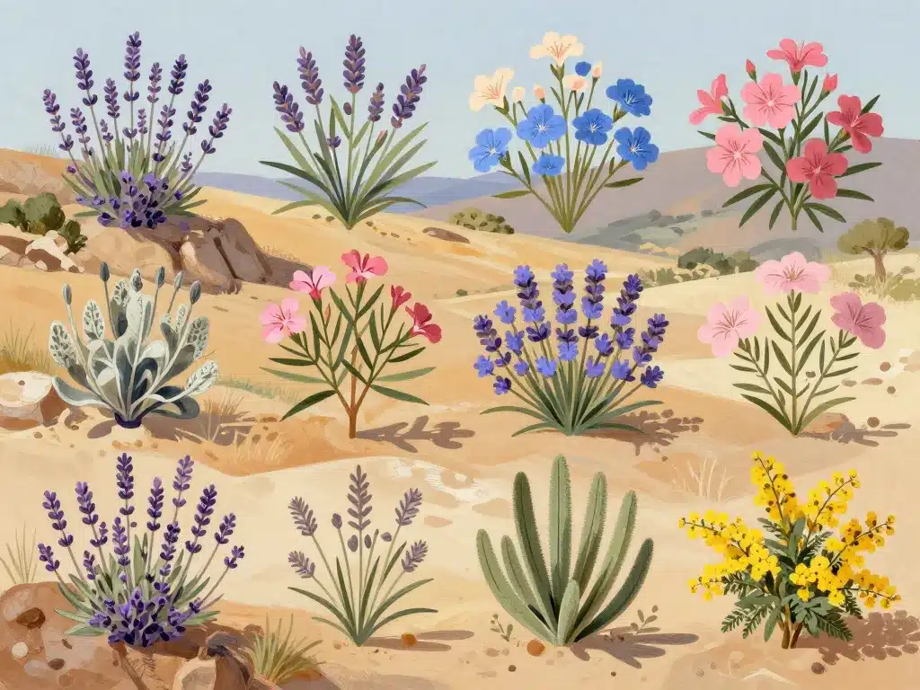 fleur sud adaptation mediterranee