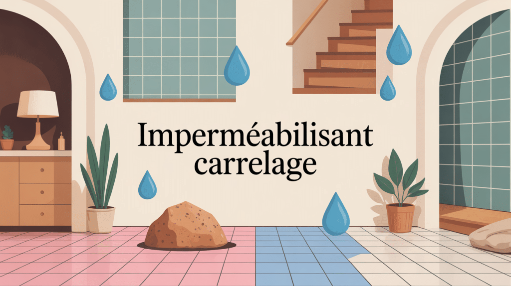 imperméabilisant carrelage illustration protection sols