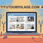 illustration vectorielle institutdubricolage.com avis écran et outils