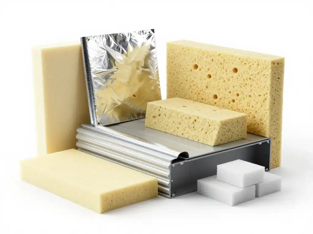 isolant pour coffre volet roulant comparaison types materiaux