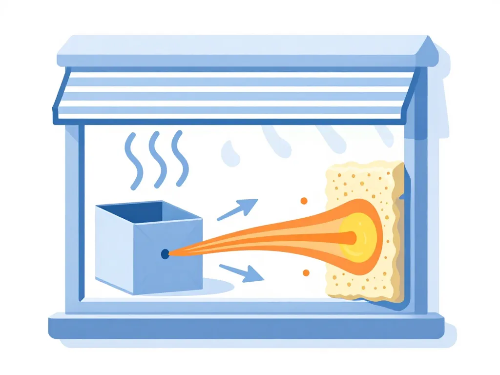 isolant pour coffre volet roulant schéma isolation thermique phonique