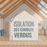 isoler combles perdus soi-même coupe maison isolée