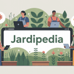 illustration jardipedia plateforme collaborative encyclopédie jardinage