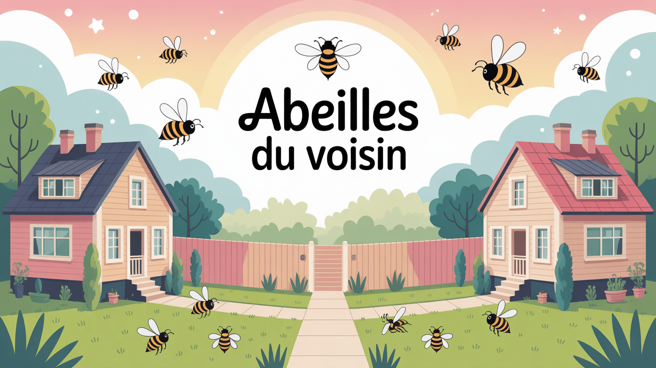 je suis envahi par les abeilles de mon voisin image cohabitation