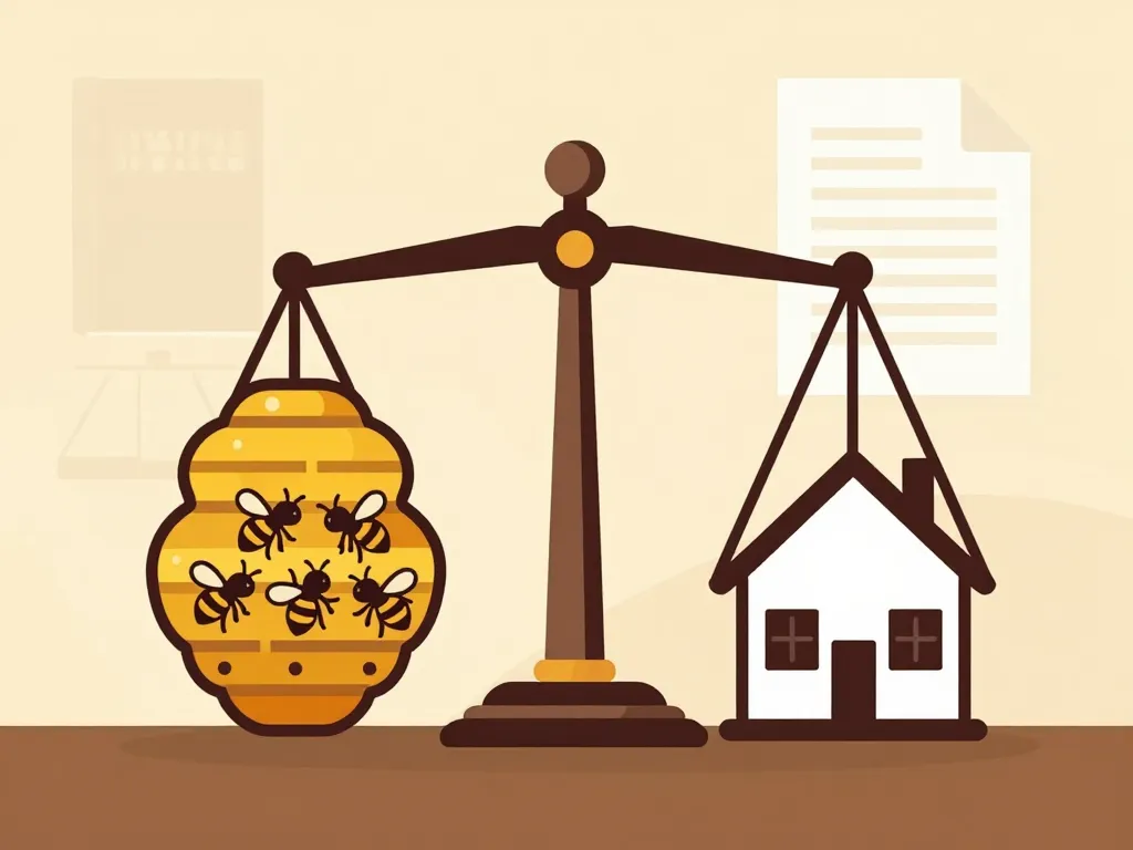 je suis envahi par les abeilles de mon voisin image loi ruches