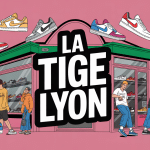 La Tige Lyon illustration urbaine boutique sneakers