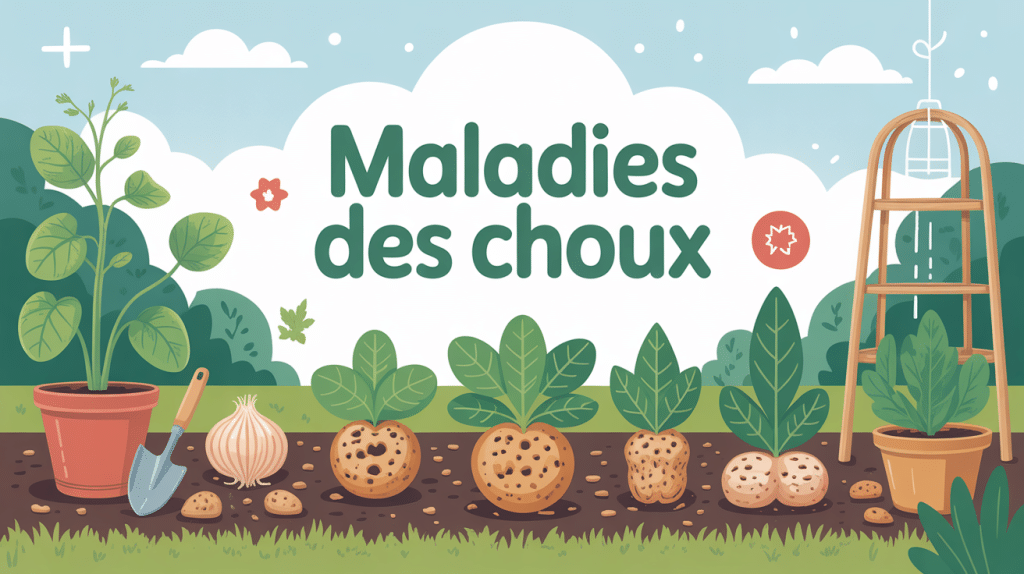 maladie des choux photos différents symptômes sur plants