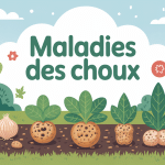 maladie des choux photos différents symptômes sur plants