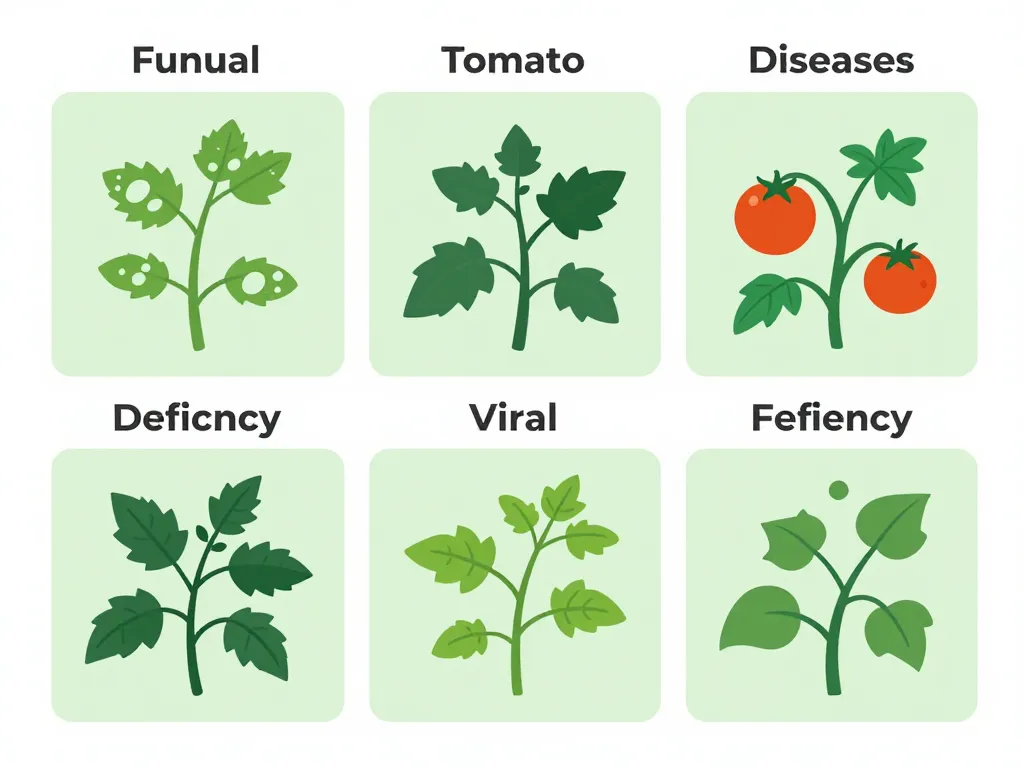 maladies de la tomate photos types symptômes feuille fruit