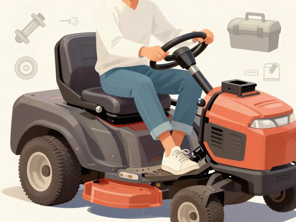 meilleur tondeuse tracteur confort ergonomie et maintenance