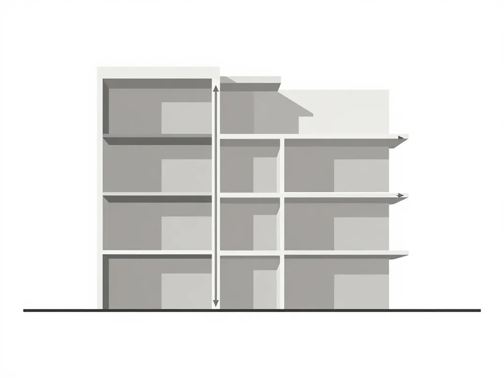 Schéma SEO murs refends structure et stabilité