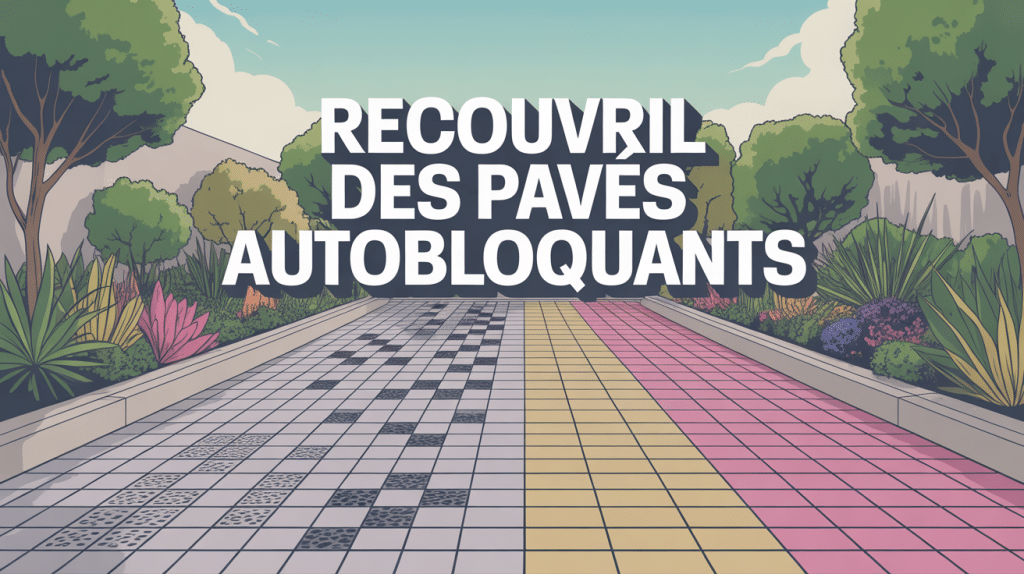 peut on recouvrir des pavés autobloquants illustration des différentes méthodes