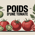 poid tomates sur balance avec variétés