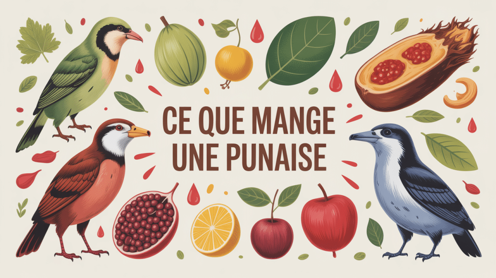 Que mange la punaise différents types alimentation punaises