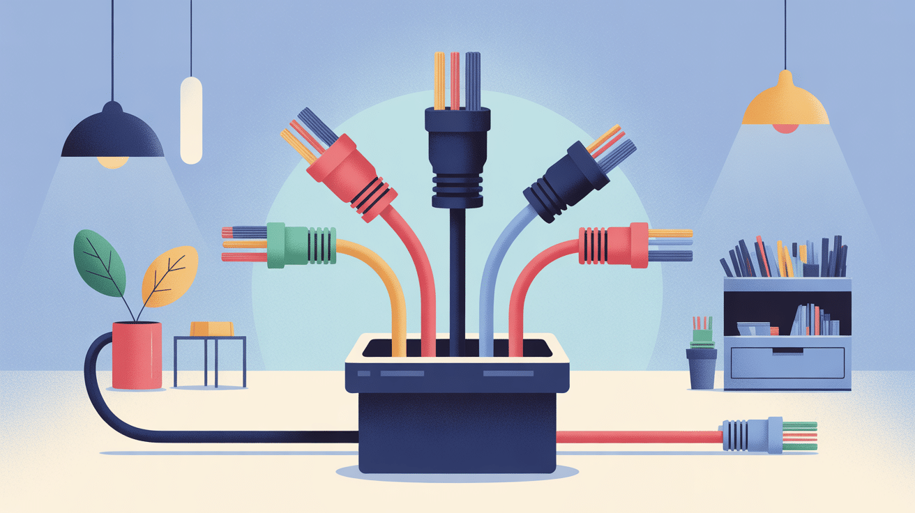 rallonger un câble électrique sans domino avec connecteurs modernes