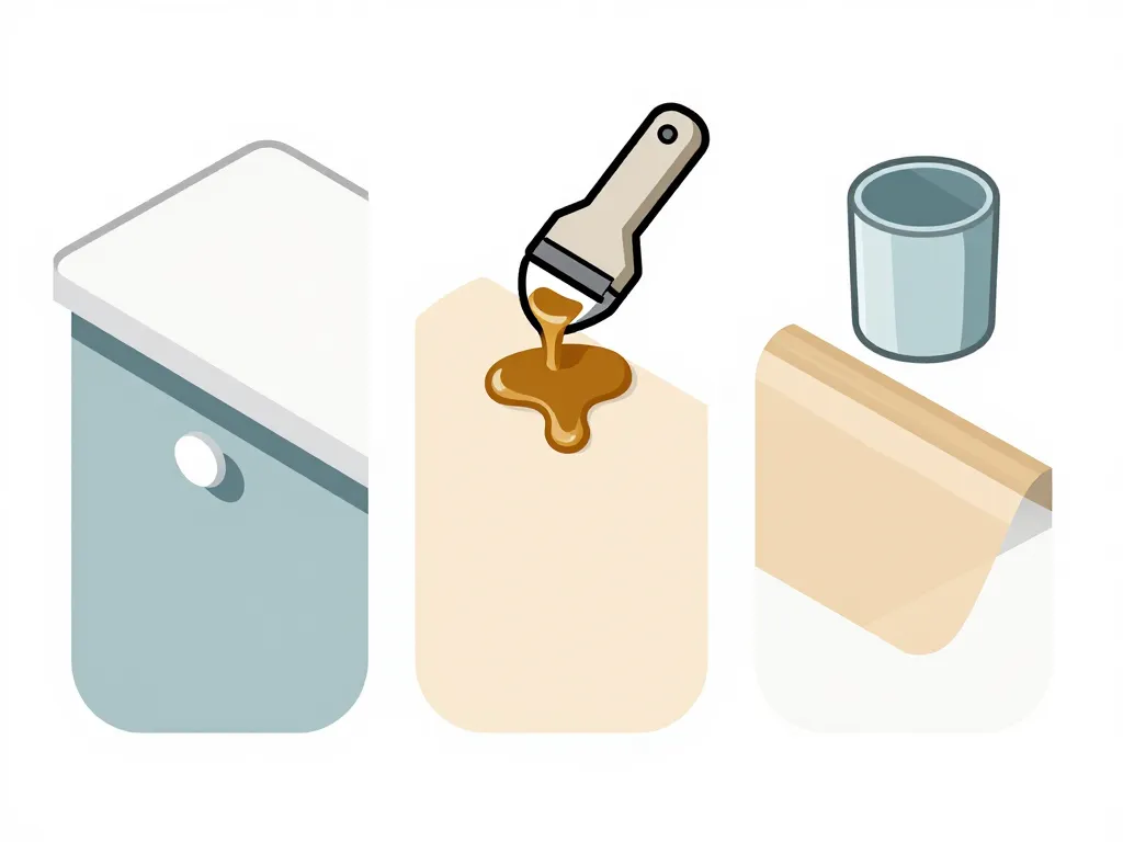 renover plan de travail stratifié peinture résine adhésif diagramme