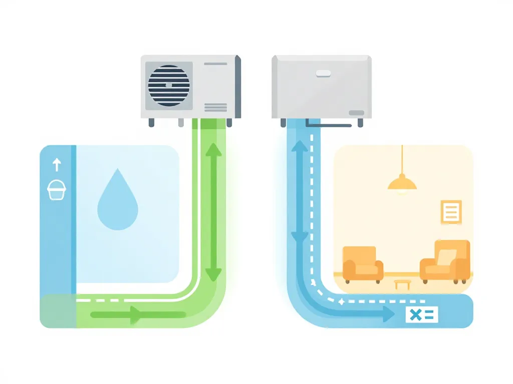schema vmc double flux diagramme fonctionnement composants