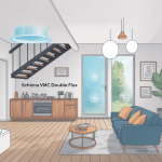 schema vmc double flux illustration installation maison