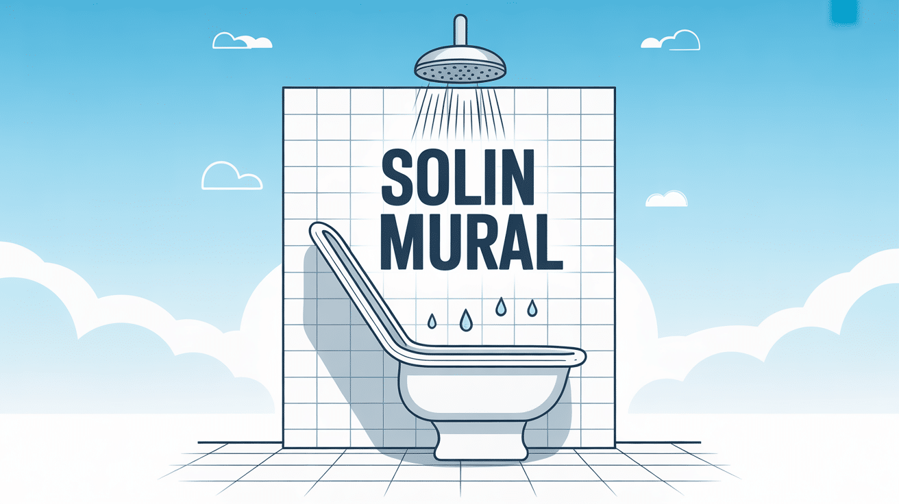 Illustration solin mural assurant étanchéité toiture