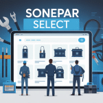 illustration sonepar select plateforme en ligne