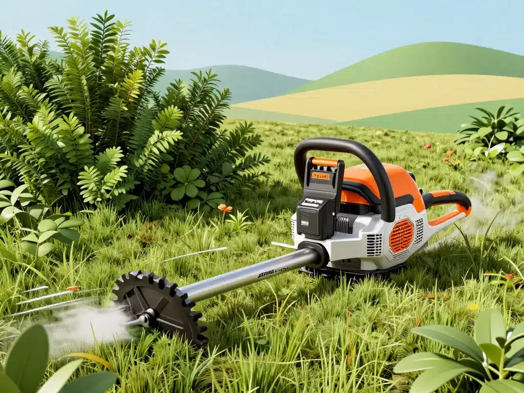 stihl fs 411 avis product scene sur terrain envahi