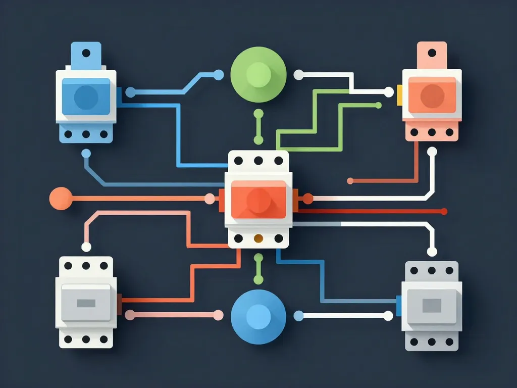 Différents symboles disjoncteur, principaux types