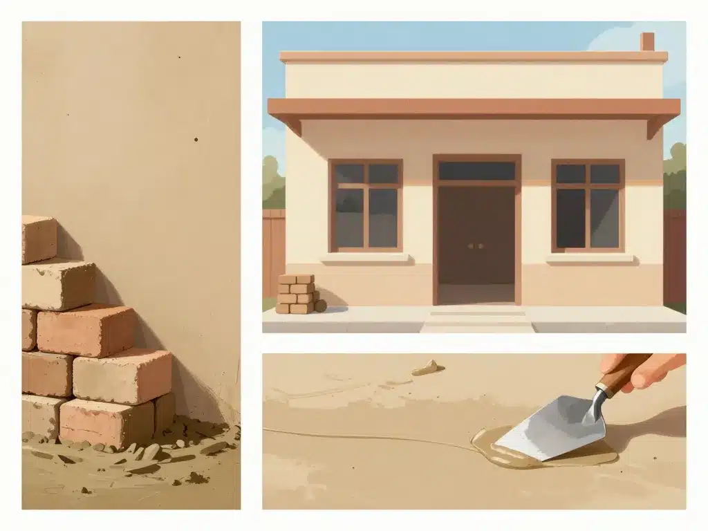 tableau dosage mortier mur sol façade