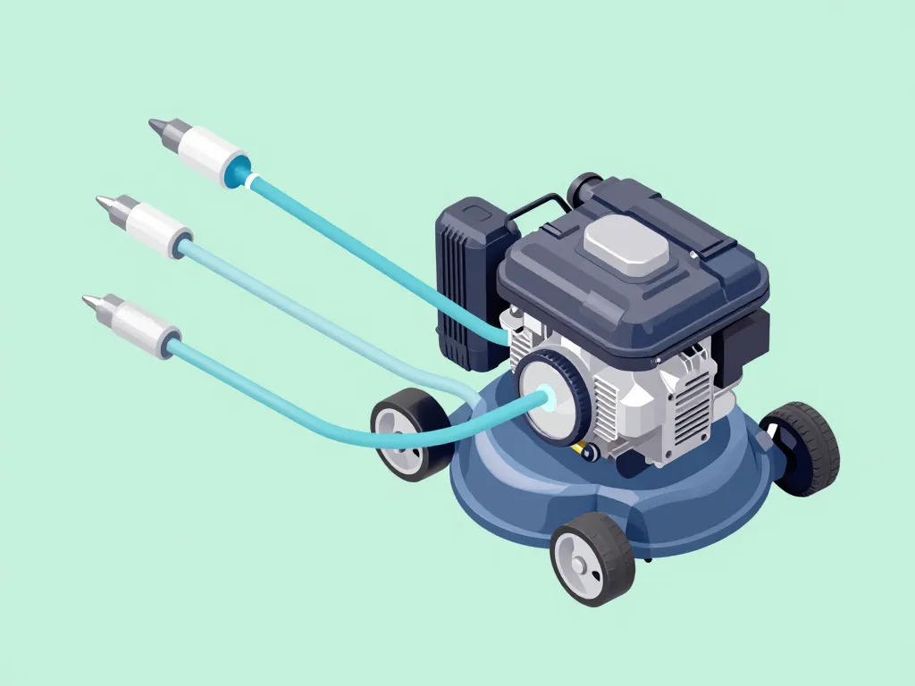 tondeuse demarre et cale schéma causes rapides