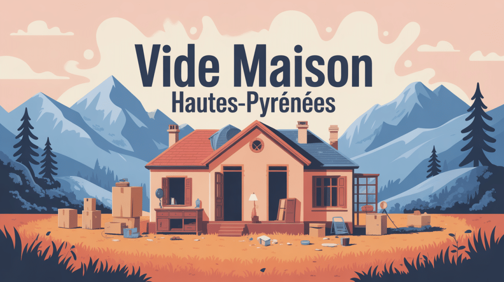 illustration vide maison dans le 65 Hautes-Pyrénées