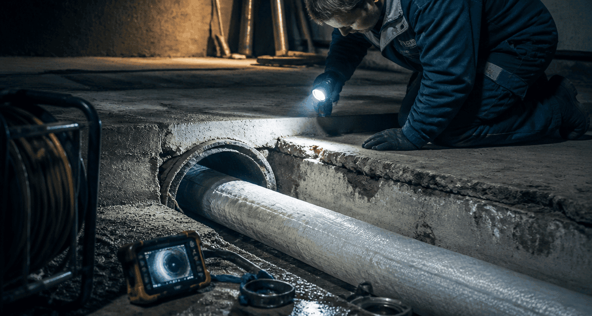 chemisage canalisations technicien insertion gaine