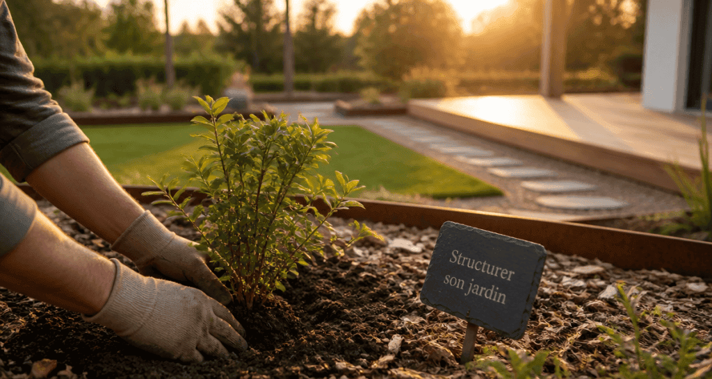 jardin comment faire plantation jeune arbuste création