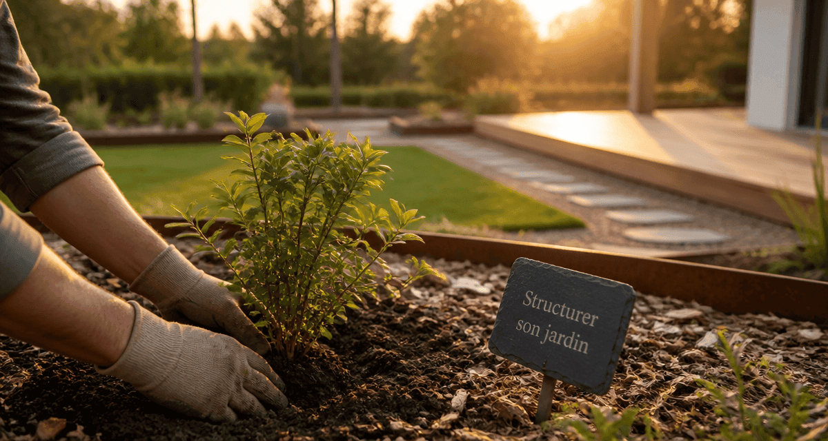 jardin comment faire plantation jeune arbuste création