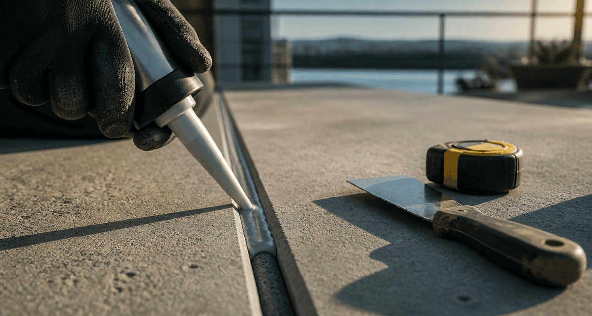 application joint de dilatation terrasse exterieur