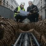 servitude de trefond tranchée profonde canalisations notaire