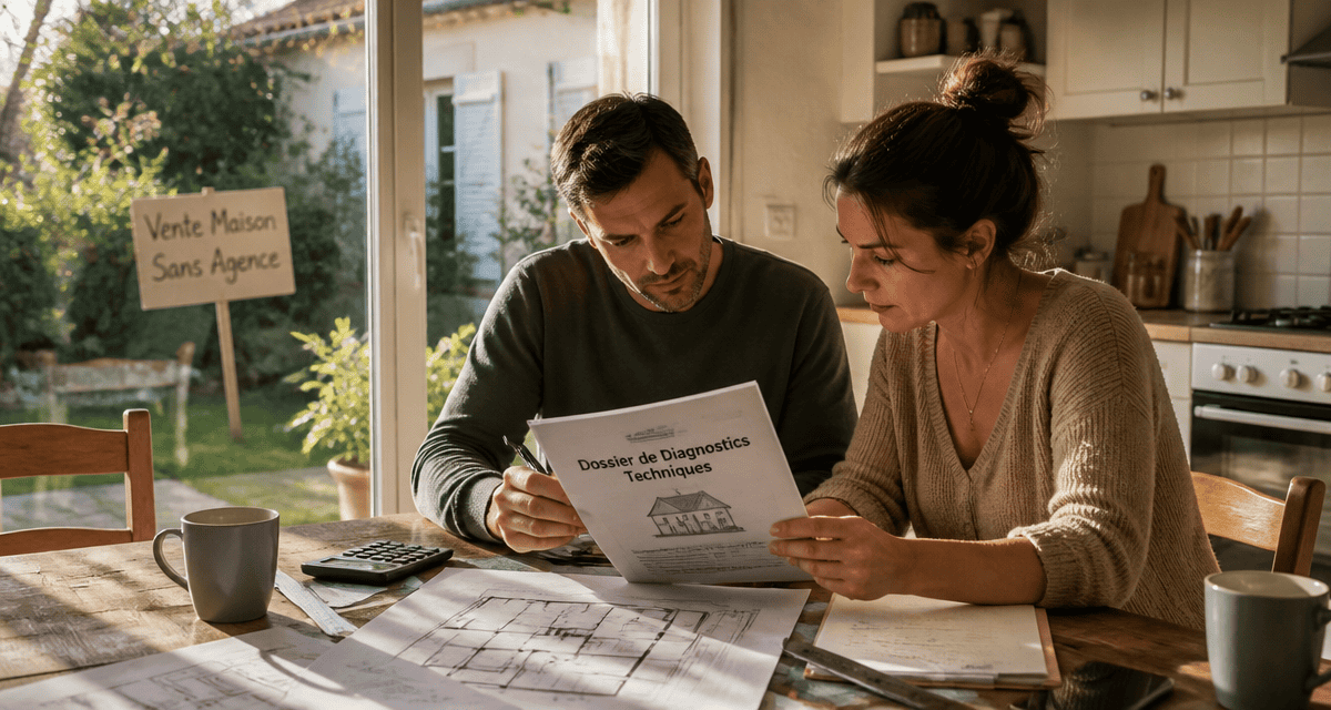 vente maison sans agence couple dossier diagnostics