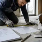 calcul pour une chape artisan mesure outils