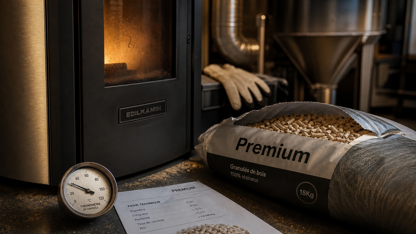 Classement meilleur pellet : poêle à granulés premium, sacs et pellets