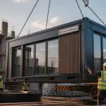 construction bureaux modulaires installation chantier